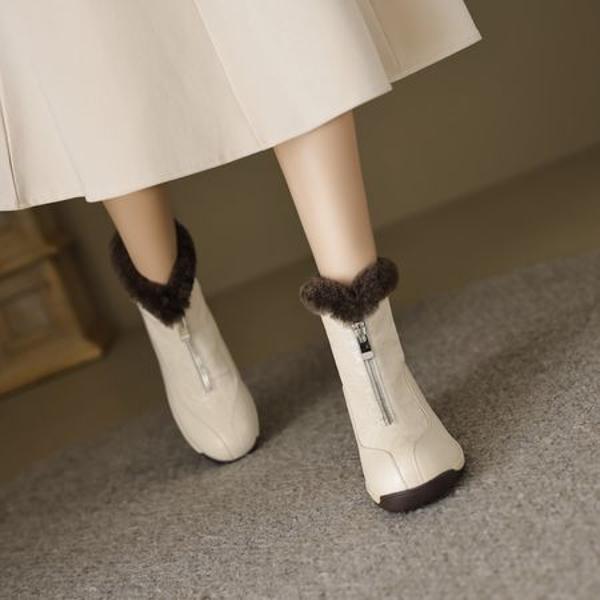 Handcrafted Luxury Leather Shoes for Elegant Women(EcqiH-6156)