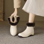 Handcrafted Luxury Leather Women's Shoes: Elegant Artistry & Quality(EcqiH-6158)