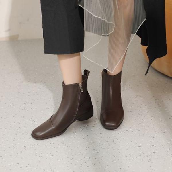 Luxurious Handcrafted Genuine Leather Women's Shoes for Elegance(EcqiHL-6155)