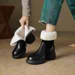 Handcrafted Luxury Leather Shoes for Elegant Women(EcqiH-6180)