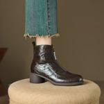 Handcrafted Luxury Genuine Leather Women's Shoes - Elegance Redefined(EcqiH-6172)