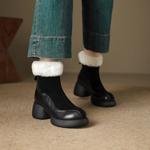 Handcrafted Leather Women's Shoes: Luxurious Elegance(EcqiH-6175)