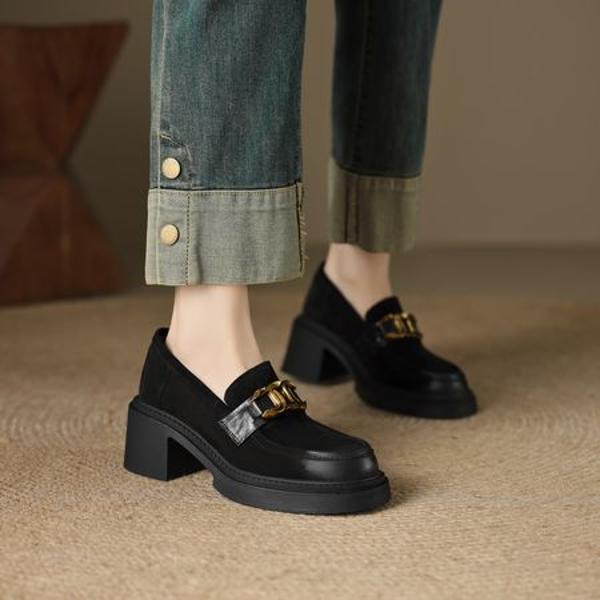 Exquisite Handcrafted Genuine Leather Women's Shoes: Luxurious Elegance & Quality(EcqiHY-3720-R)