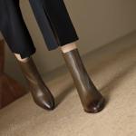 Elegant Handcrafted Leather Women's Shoes, Luxurious Quality(EcqiHL-6889)