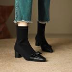 Luxurious Handmade Leather Women's Shoes with Craftsmanship(EcqiH-6892)