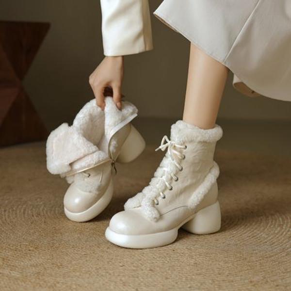 Elegantly Crafted Luxury Leather Women's Shoes(EcqiH-6192)