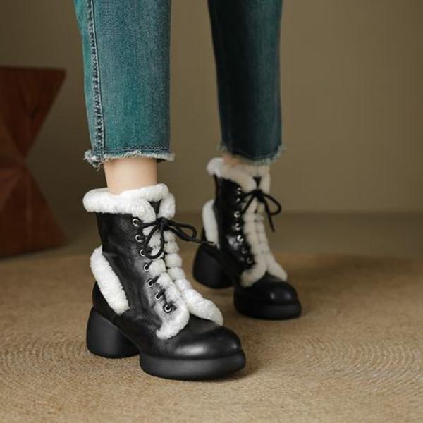 Elegantly Crafted Luxury Leather Women's Shoes(EcqiH-6192)