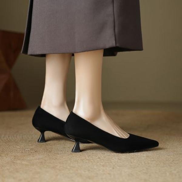 Handcrafted Genuine Leather Women's Shoes: Elegant Luxury Steps(EcqiH-6188)