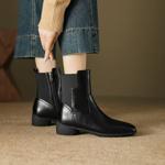 Handcrafted Luxury Leather Women's Shoes - Elegant Craftsmanship(EcqiHL-6222)