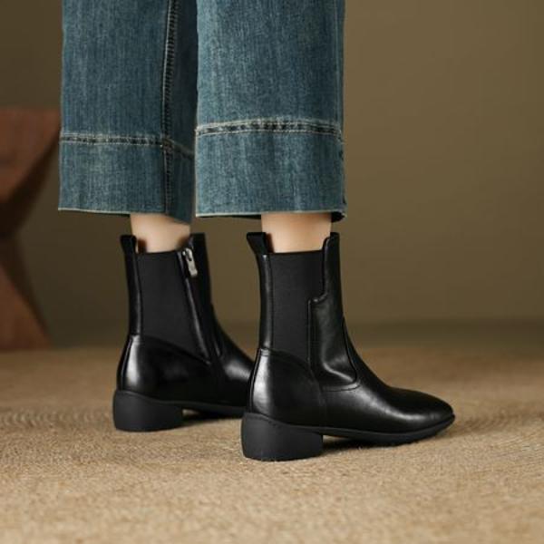 Handcrafted Luxury Leather Women's Shoes - Elegant Craftsmanship(EcqiHL-6222)