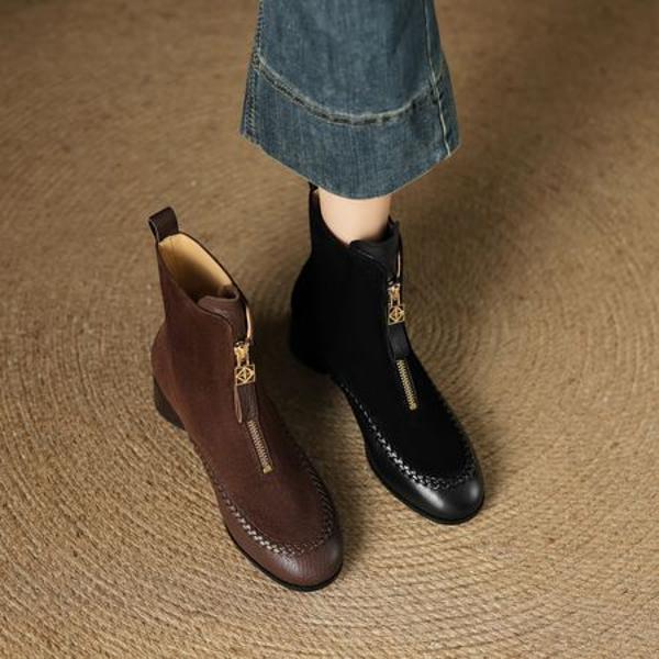 Exquisite Handmade Leather Women's Shoes: Luxury, Elegance & Craftsmanship(EcqiH-6228)