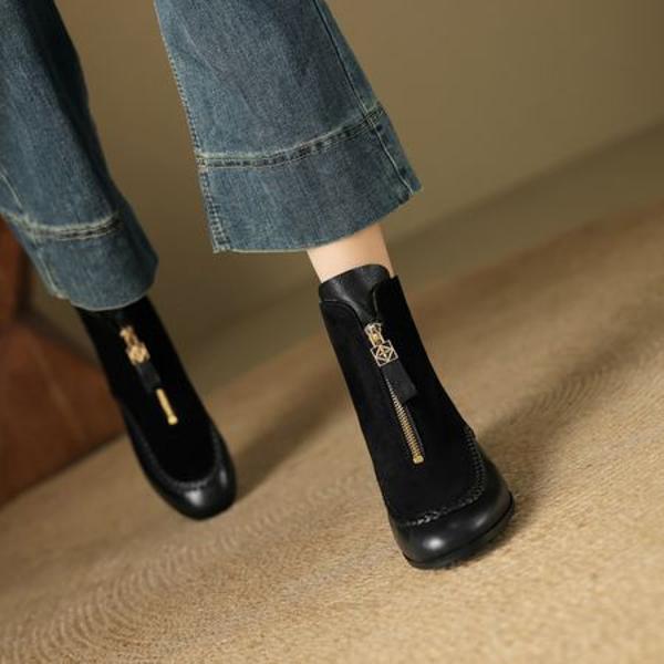 Exquisite Handmade Leather Women's Shoes: Luxury, Elegance & Craftsmanship(EcqiH-6228)