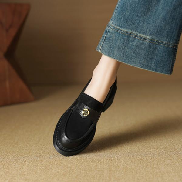 Handcrafted Luxury Leather Women’s Shoes - Elegance Redefined(EcqiHY-7035)