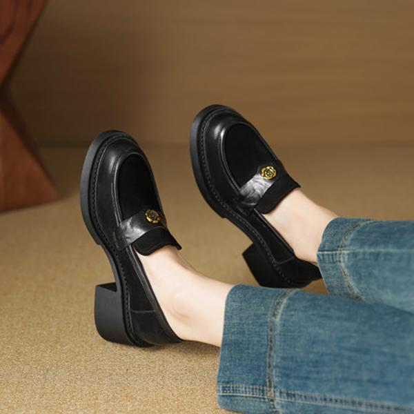 Handcrafted Luxury Leather Women’s Shoes - Elegance Redefined(EcqiHY-7035)