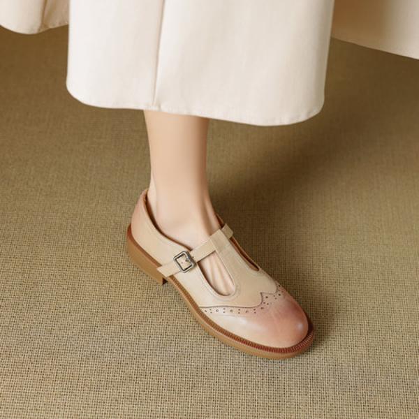 Handcrafted Leather Women's Shoes: Luxury & Elegance Redefined(EcqiH-7078)