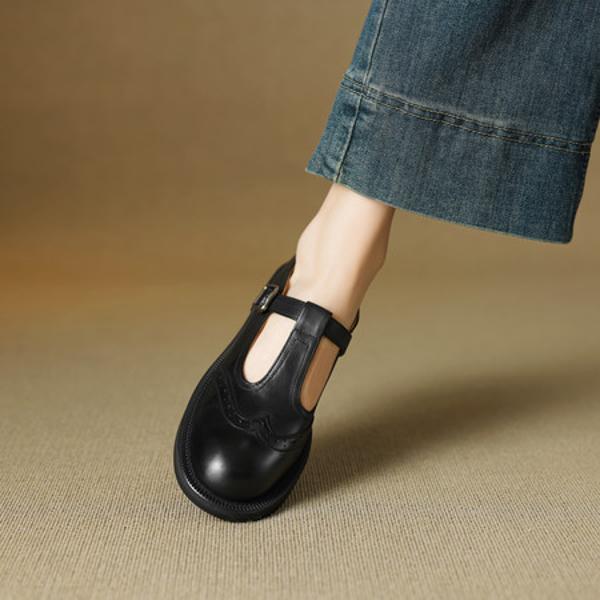 Handcrafted Leather Women's Shoes: Luxury & Elegance Redefined(EcqiH-7078)