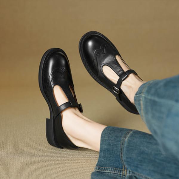 Handcrafted Leather Women's Shoes: Luxury & Elegance Redefined(EcqiH-7078)