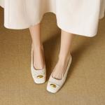 Exquisite Handcrafted Leather Women's Shoes for Elegance(EcqiHL-7006)