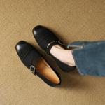 Elegance in Every Stitch: Luxurious Handmade Leather Women's Shoes(EcqiHY-7052)