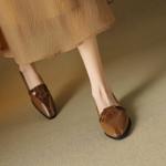 Exquisite Handcrafted Leather Women's Shoes: Luxurious Elegance(EcqiH-7080)