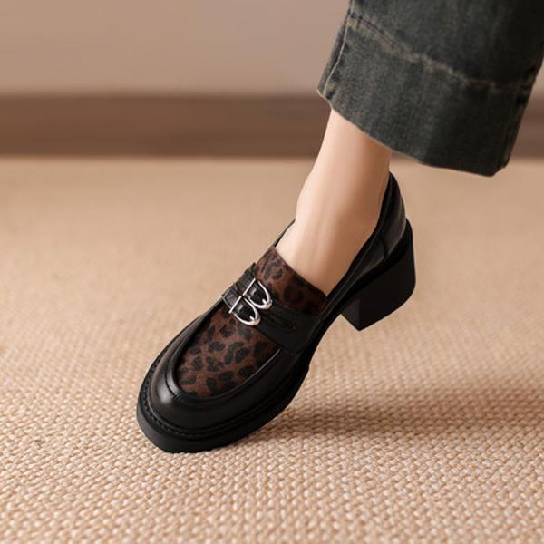 Elegant Handcrafted Genuine Leather Women's Shoes: Luxury Quality and Artistry.(EcqiHY-7069)