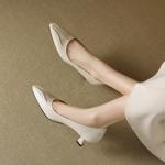 Handcrafted Leather Women's Shoes: Elegant Luxury & Artisanal Quality(EcqiH-7085)
