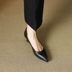 Handcrafted Leather Women's Shoes: Elegant Luxury & Artisanal Quality(EcqiH-7085)