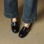 Elegant Handcrafted Leather Women’s Shoes: High-End Luxury Quality(EcqiH-7072)