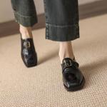 Exquisite Handcrafted Leather Women's Shoes: Luxury and Elegance(EcqiH-7092)