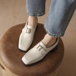 Exquisite Handcrafted Leather Women's Shoes: Luxury and Elegance(EcqiH-7092)