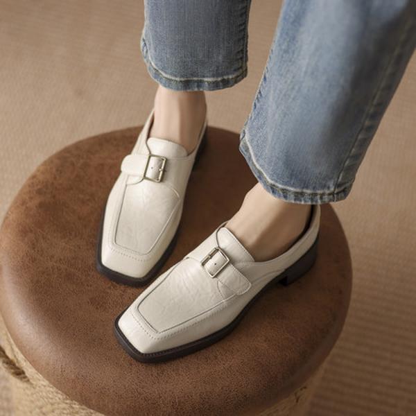 Exquisite Handcrafted Leather Women's Shoes: Luxury and Elegance(EcqiH-7092)