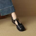 Exquisite Handcrafted Genuine Leather Women's Shoes: Elegance Meets Luxury(EcqiH-7070)