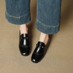 Elegant Handmade Leather Women’s Shoes - Luxurious Craftsmanship(EcqiH-7179)