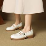 Luxurious Handcrafted Leather Women's Shoes: Elegance in Every Detail(EcqiH-7185)