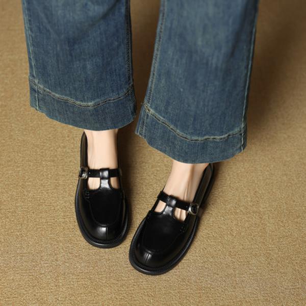 Luxurious Handcrafted Leather Women's Shoes: Elegance in Every Detail(EcqiH-7185)