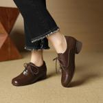 Handcrafted Luxury Leather Shoes for Elegant Women(EcqiH-7170)