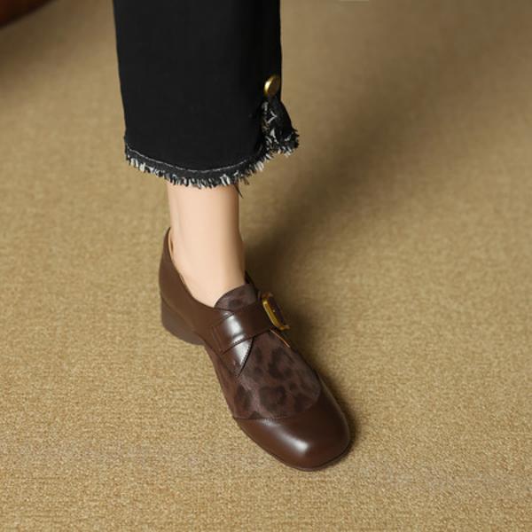 Luxury Handmade Genuine Leather Women's Shoes - Crafted for Elegance(EcqiH-7172)