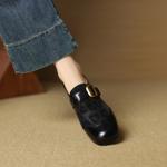 Luxury Handmade Genuine Leather Women's Shoes - Crafted for Elegance(EcqiH-7172)