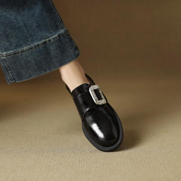 Handcrafted Luxury Leather Women's Shoes - Timeless Elegance in Every Stitch(EcqiH-7075)