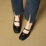 Handcrafted Leather Women's Shoes: Elegance in Every Stitch(EcqiH-7258)