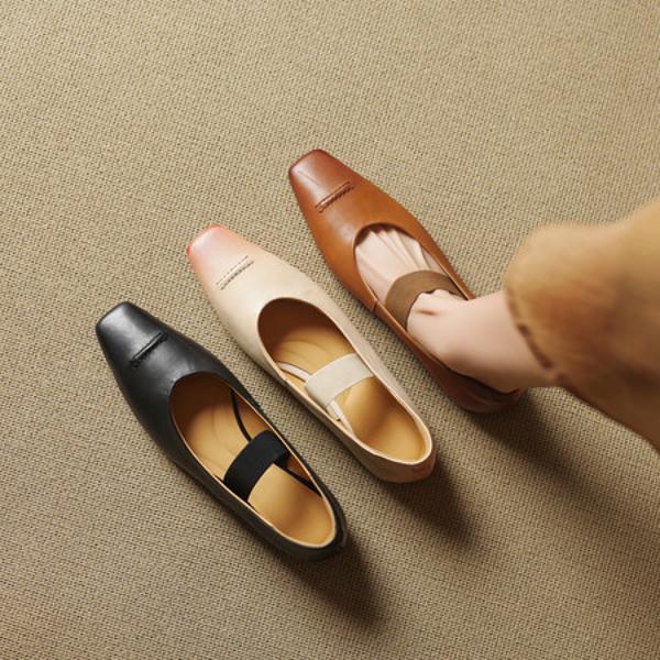 Handcrafted Luxury Leather Women's Shoes: Exquisite Craftsmanship & Elegance(EcqiH-7268)