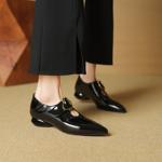 Exquisite Handcrafted Leather Women's Shoes: Luxury, Quality, and Elegance(EcqiH-7263)