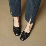 Handcrafted Luxury Leather Women's Shoes: Elegance Redefined(EcqiH-7229)