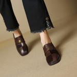 Handcrafted Luxury Leather Women's Shoes(EcqiH-7230)