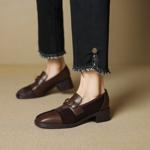 Handcrafted Luxury Leather Women's Shoes(EcqiH-7230)