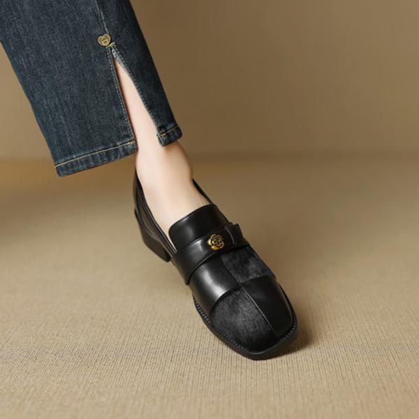 Handcrafted Luxury Leather Women's Shoes(EcqiH-7230)