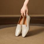 Handcrafted Genuine Leather Women's Shoes - Elegance Redefined(EcqiHL-7012)