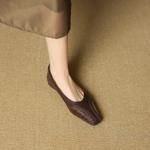 Exquisite Handmade Leather Women's Shoes: Luxury in Every Stitch(EcqiH-7249)