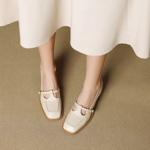 Elegant Handcrafted Leather Women's Shoes: Luxury Redefined(EcqiH-7265)