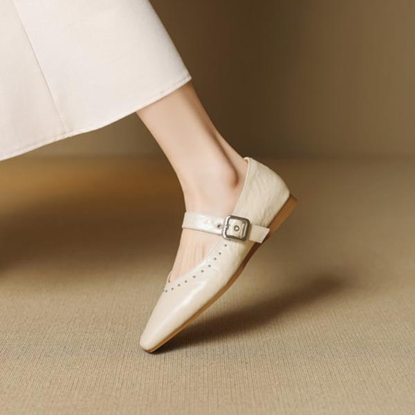 Elegant Handcrafted Genuine Leather Women’s Shoes of Luxurious Quality(EcqiH-7250)